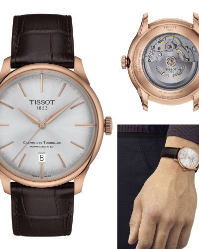 Tissot Chemin des Tourelles T139.807.36.031.00 39mm Powermatic 80