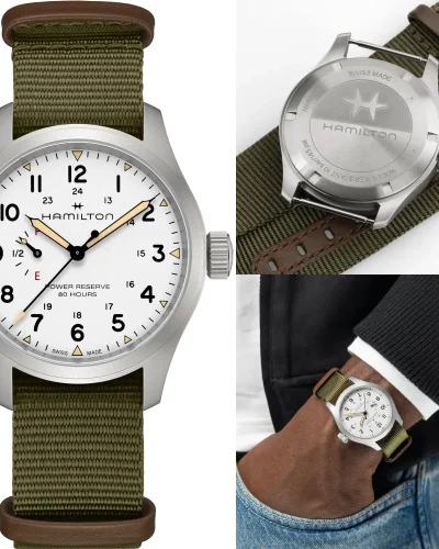 Hamilton Khaki Field Mechanical H69509910 Power Reserve