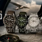 I quattro nuovi modelli Seiko 5 Sports Field 2026 con ghiera bussola: HDB006, HDB007, HDB008 e HDB009