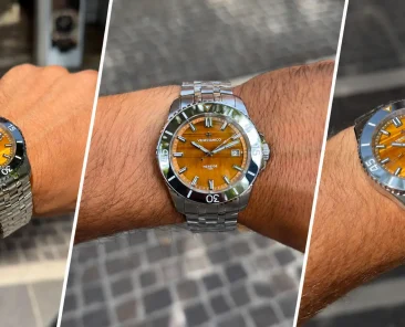 Orologio Venezianico Nereide Tigris con quadrante in Occhio di Tigre naturale e bracciale Sansovino